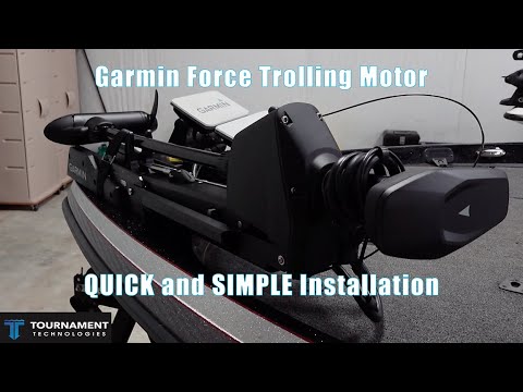 Garmin Force Trolling Motor Installation Tutorial