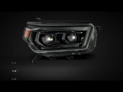 AlphaRex 2010-2013 Toyota 4Runner LUXX-Series Projector Headlights