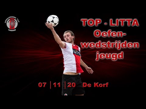 Oefenwedstrijden jeugd TOP/LITTA; zaterdag 7 november