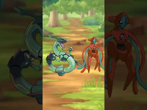 Who is Strongest? | Rayquaza Vs Legendarys | Pokemon #pokemon #shorts #pokemez #whoisstrongest