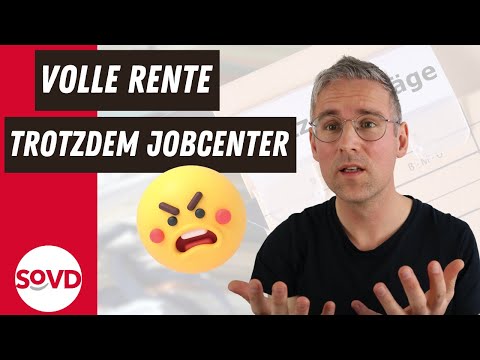 Full disability pension, but still going to the job center: Labor market pension explained