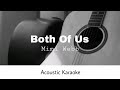 Mimi Webb Both Of Us Acoustic Karaoke