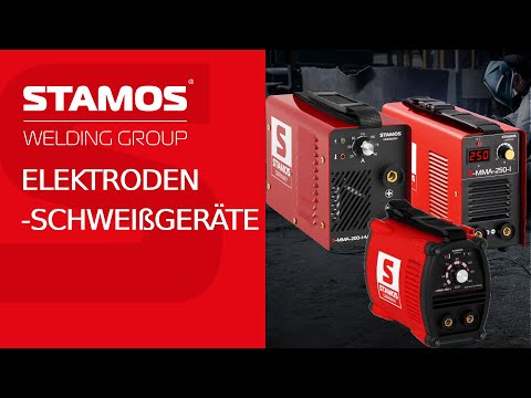 Video - Elektroden-Schweißgerät - 250 A - 230 V - IGBT - 60 % ED