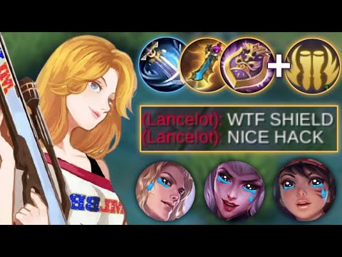 GAIN DEFENSE WITHOUT LOSING DAMAGE (LESLEY NEW BUILDS & EMBLEMS) TO RANK UP + SKIN GIVEAWAY | MLBB