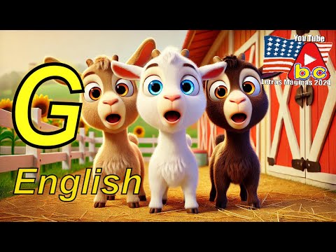 LEARN THE LETTER "G" ENGLISH
