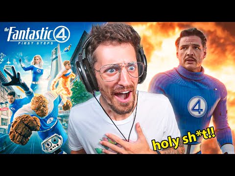 Ich habe mich VIEL ZU SEHR in *FANTASTIC FOUR: FIRST STEPS* vertieft.