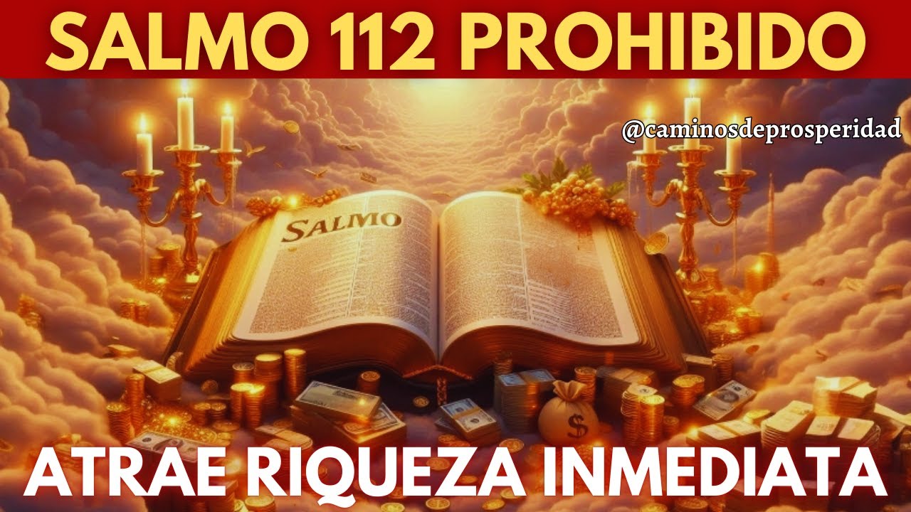 🌟ESTE SALMO ATRAE RIQUEZA INMEDIATA: ¡TENDRÁS TANTO DINERO QUE NO SABRÁS DÓNDE GASTARLO!💰💸💲