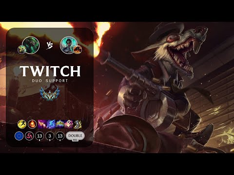 Twitch Support vs Karma - EUW Challenger Patch 13.5