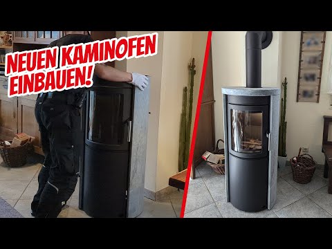 Neuen Kaminofen einbauen: Schritt-für-Schritt-Anleitung mit Kernbohrung und Tipps zum Anfeuern