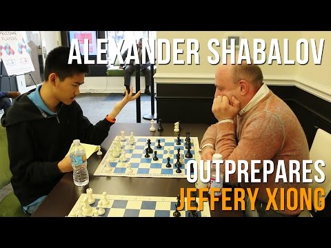 2017 U.S. Championship: Alexander Shabalov Outprepares Jeffery Xiong