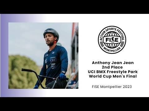 Anthony Jean Jean - 2nd Place UCI BMX Freestyle Park World Cup Men's Final