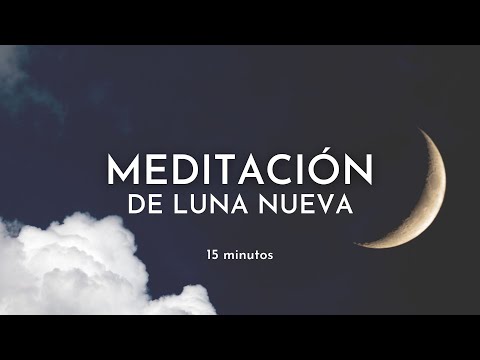 Meditación  de LUNA NUEVA | conecta con tu ENERGÍA CREATIVA. Medita con Gabriela Litschi