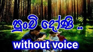 Punchi Doni Tharaha Wela Karaoke (without voice) �