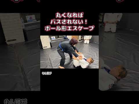 パスされない！体を丸くするガード guard retention #ブラジリアン柔術 #bjj
