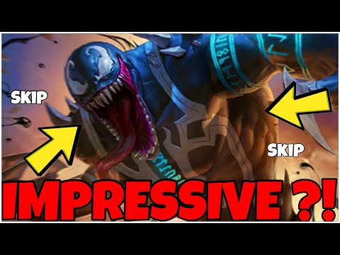 VENOM IMPRESSED ME ?!! LV 60 MAX F2P BUILD WAR OF THE REALMS UNIFORM SHOWCASE | Marvel Future Fight