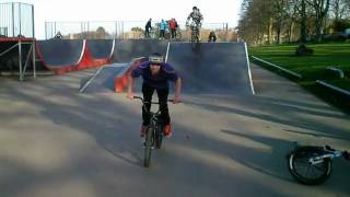 preview picture of video 'Ollie Johnson Bunny Hop Turndown BMX Colwyn Bay'