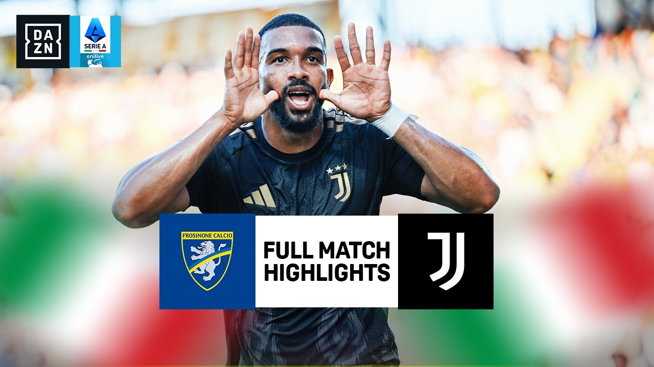 Frosinone vs Juventus | Matchday 1 | 2026-27 Serie A Highlights
