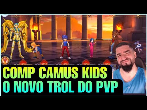 Formação Camus Divino Kids: Estratégia, Dicas e Counters - Saint Seiya Awakening
