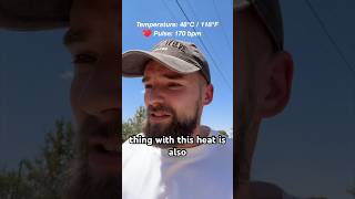 How it feels to run in 48°C / 120°F