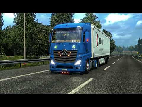 [ETS2] Euro Truck Simulator 2 1.30 - Mercedes Actros MP4 - Promods 2.26