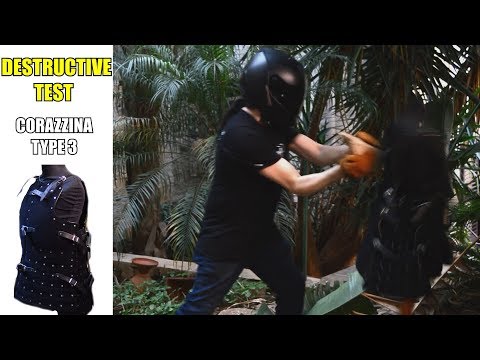 Corazzina type-3 crash test