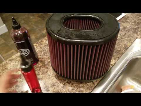 CLEANING THE S&B Filter!