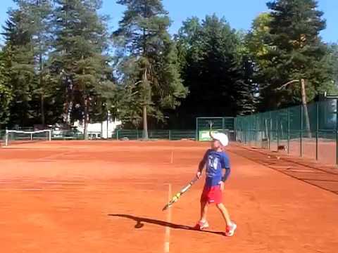 Josef Sedlar, forehand and backhand side view, 240 fps