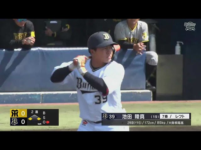 【ファーム】3月29日 バファローズ対タイガース ハイライト
