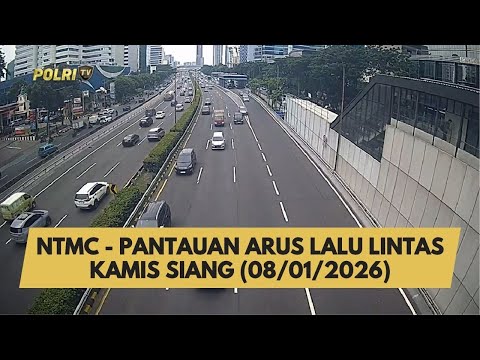 NTMC - PANTAUAN ARUS LALU LINTAS KAMIS SIANG (08/01/2026)