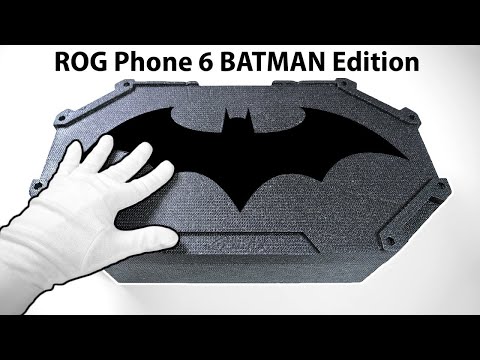 ROG Phone 6 pro BATMAN Edition Unboxing & quick Look firstt exprience!!!