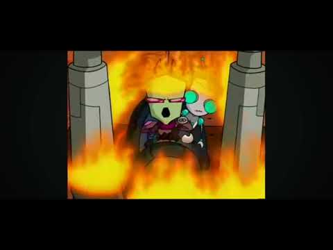 Zim apunto de estrellar marte con la tierra🌎 (invasor Zim)2001👾👽