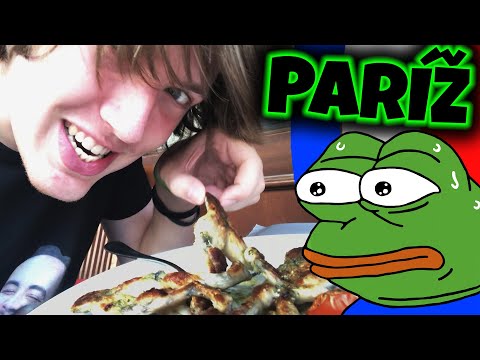 OCHUTNÁVAM ŽABIE STEHIENKA! - Paríž trip w/Kiki