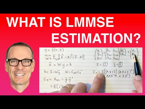 What is Linear Minimum Mean Squared Error (LMMSE) Estimation?