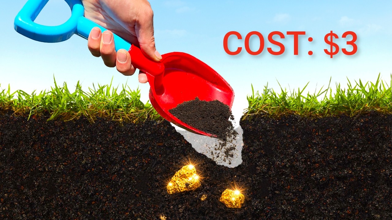 I Hunted for Gold Using the Cheapest Tools