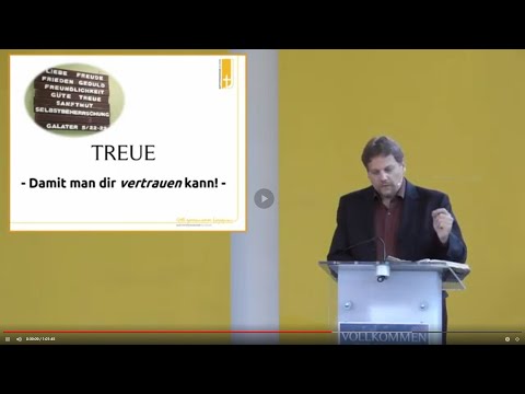 Predigt vom 06.09.2020 - Treue