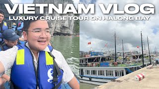 VIETNAM VLOG • Luxury Cruise Tour on Halong Bay from Hanoi | Ivan de Guzman