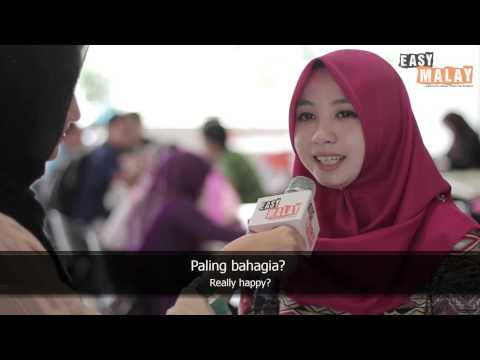 Easy Malay 9 - What makes you happy?