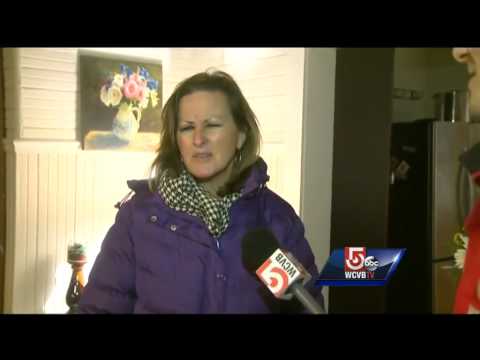 Blizzard-driven waves flood Scituate neighborhood