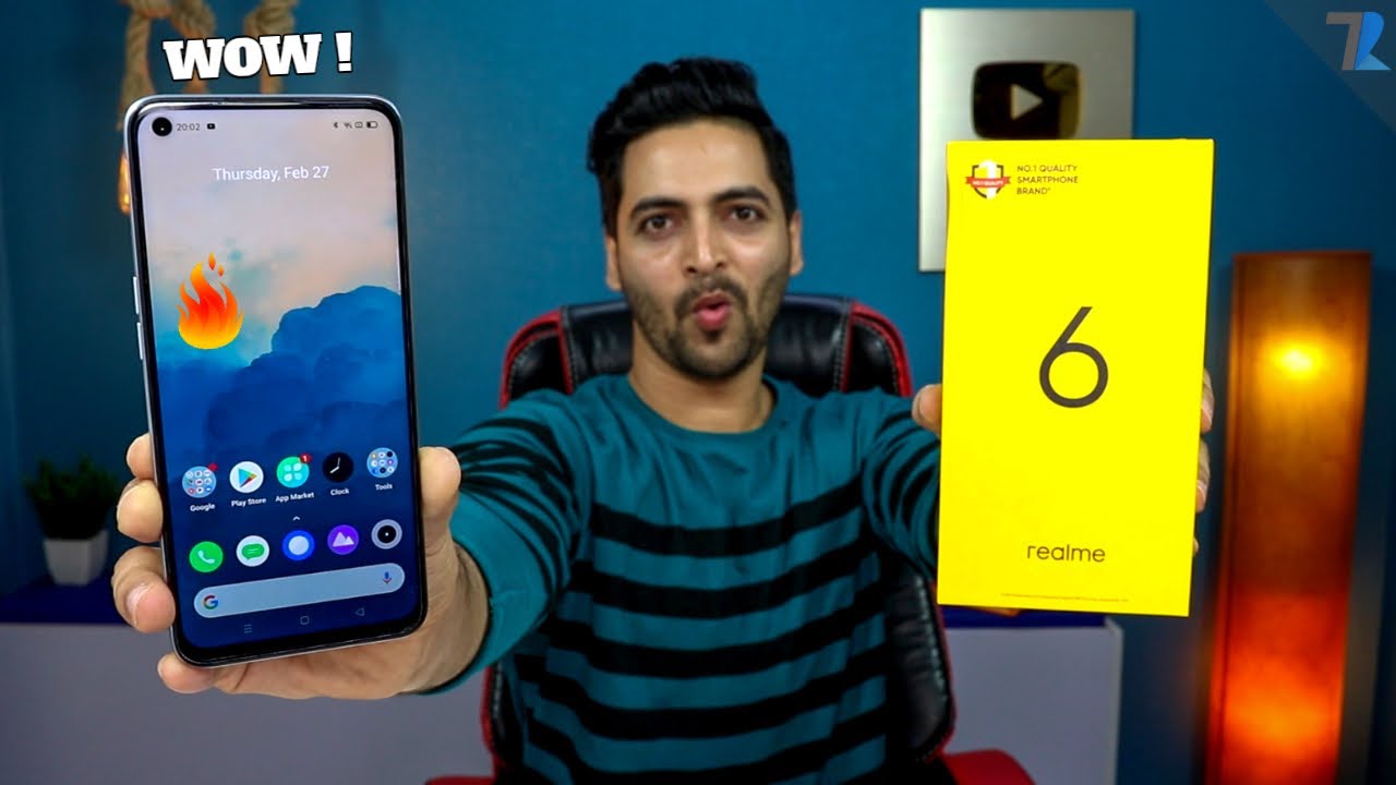Realme 6 - Unboxing & First Imrpressions | 90Hz Display | Helio G90T | 64MP Camera | 30W VOOC & More