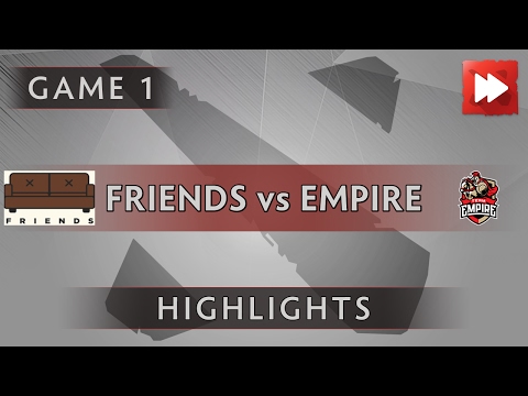 Friends vs Team Empire [Game 1] ProDotA Cup Series by Azubu.tv - Dota Highlights