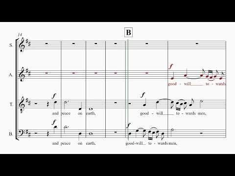 Handel's Messiah Part 17 - Glory to God  - Alto practice part