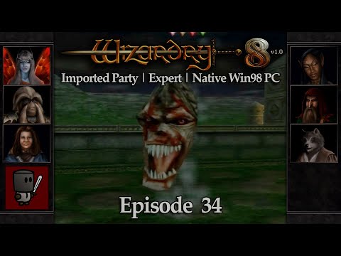 Cemetery Puzzle Trouble - Wizardry 8 | Imported Party · Expert · Native Win98 PC - Episode 34