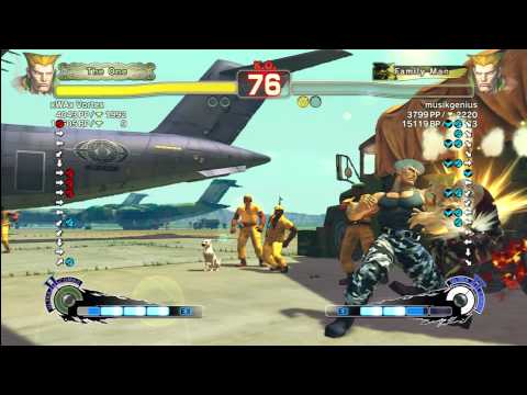 xWAx Vortex (Guile) vs musikgenius (Guile)