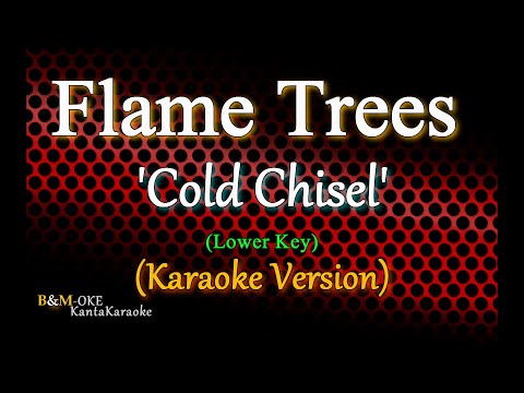 Flame Trees - Cold Chisel / LOWER KEY (Karaoke Version)
