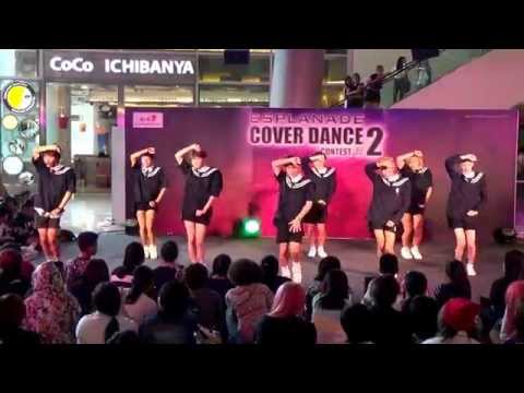 150614 Amuse cover KPOP - Happiness (Red Velvet) + CUPID (OH MY GIRL) @Esplanade Cover Dance #2 (Au)