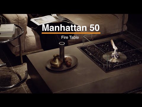 With its self-contained energy source, generous sideboard and portable construction, EcoSmart's freestanding Manhattan fireplace knows how to make the most of a small space.
Fuelled by environmentally-friendly bioethanol, the fully integrated, multifunctional design means homeowners can enjoy the ambience and tranquility of a real fire without the inconvenience of burning real wood – that means no more embers, ash and soot to clean up.
https://ecosmartfire.com/product/manhattan-50/