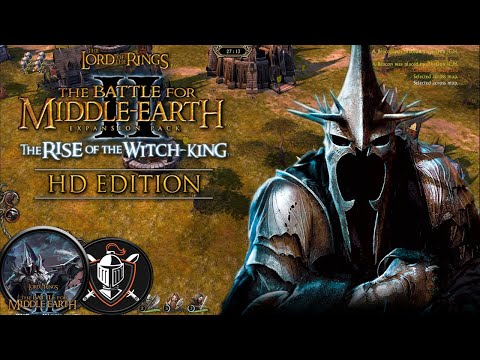 LOTR BFME 2 ROTWK 2.02 V 8.4 | Playing with Angmar in a 4v4 | For the Iron Crown!