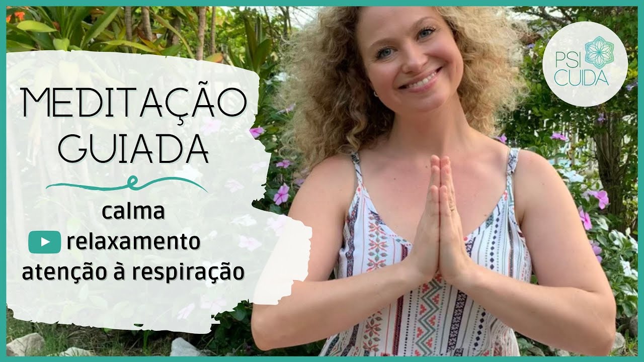 MEDITAÇÃO GUIADA PARA RELAXAR: atenção plena à respiração 15m | ACALMAR A MENTE | Foco