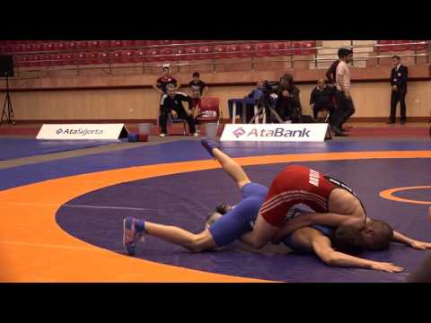 AWFCUP / Ramil İsrailov (AZE) - Zaur Nuriyev (AZE) GR cadets 50 kg final