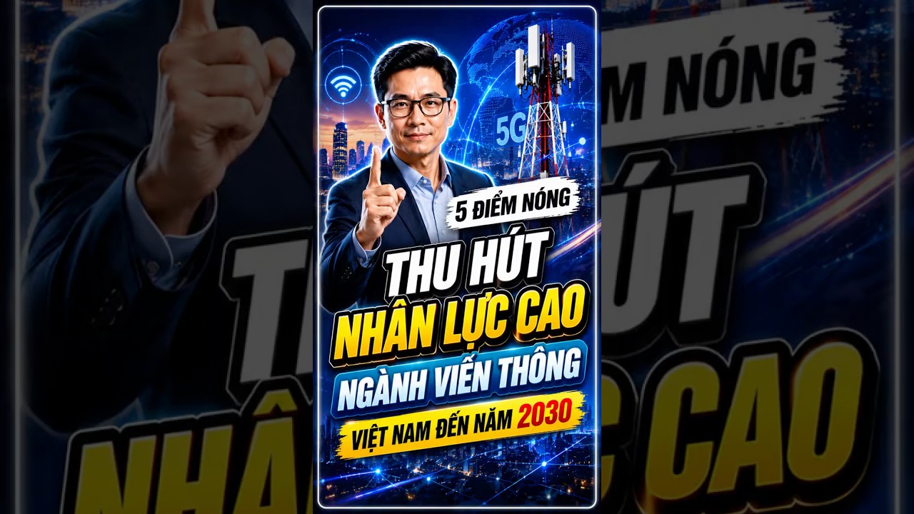Viễn thông Việt Nam 2030: 5 điểm nóng nhân lực